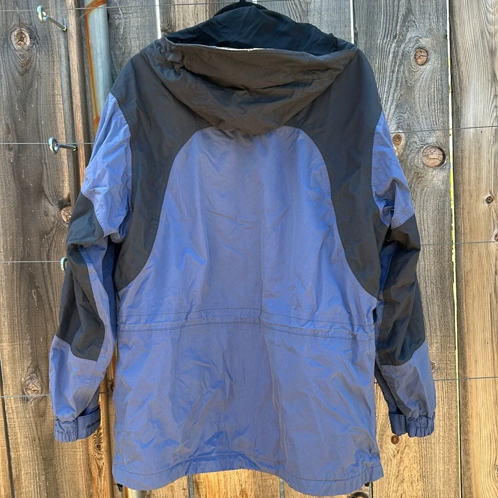 REI Lilac and Gray Rain Jacket with Water-Resistant Fabric and Hood - Picture 2 of 10